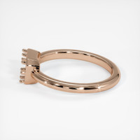 18K Rose Gold Antique Style Ring Setting Image