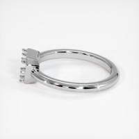 10K White Gold Antique Style Ring Setting Image