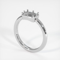 14K White Gold Antique Style Ring Setting Video