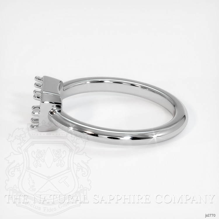 14K White Gold Antique Style Ring Setting