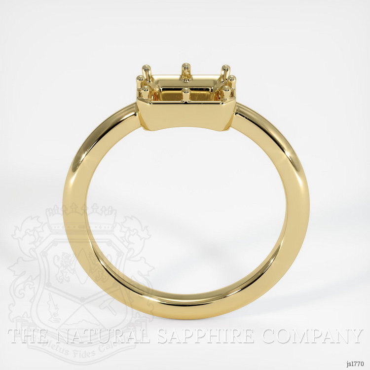 14K Yellow Gold Antique Style Ring Setting