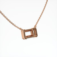 14K Rose Gold Vedic Necklace Setting Image