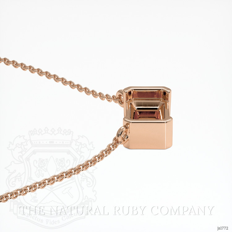 14K Rose Gold Vedic Necklace Setting