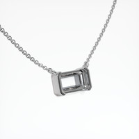 10K White Gold Vedic Necklace Setting Image