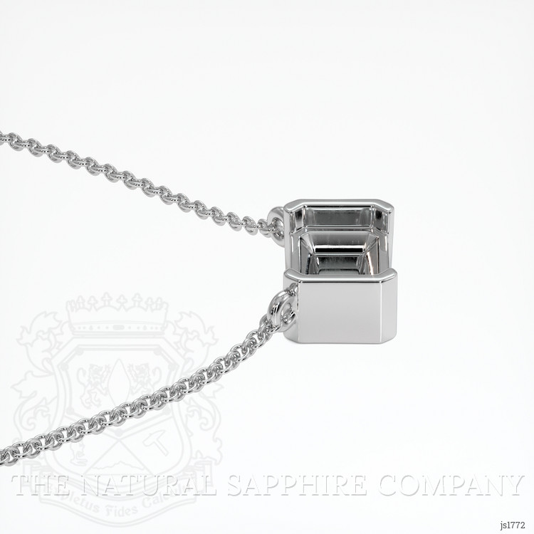 10K White Gold Vedic Necklace Setting
