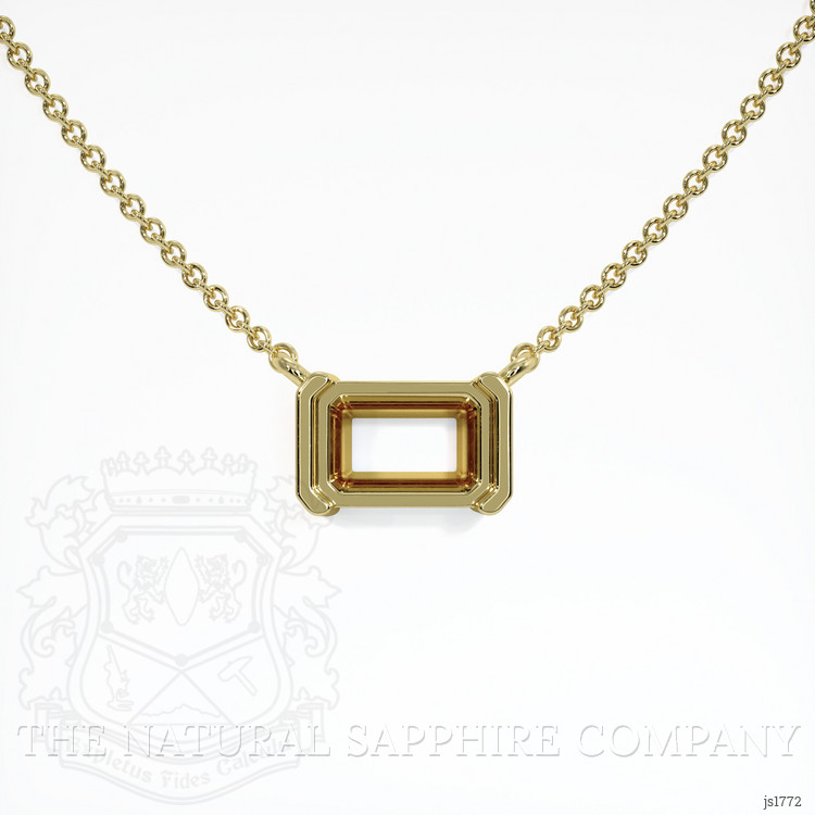 10K Yellow Gold Vedic Necklace Setting