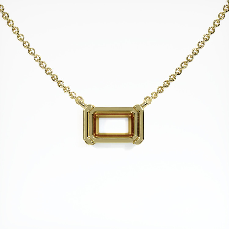 10K Yellow Gold Vedic Necklace Setting