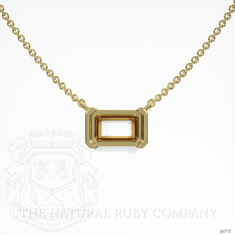 14K Yellow Gold Vedic Necklace Setting