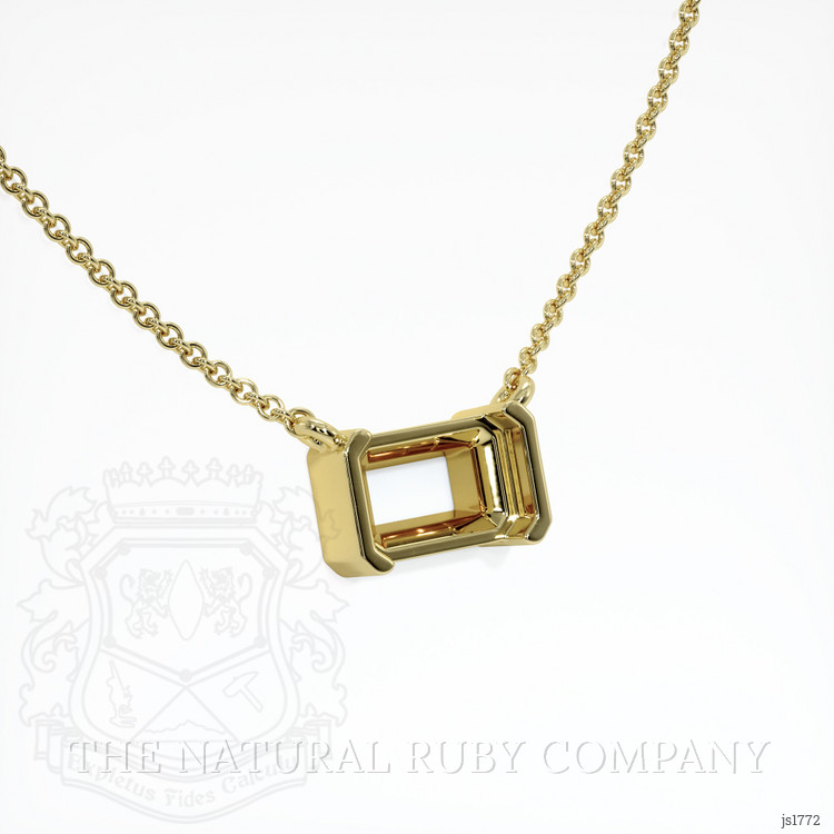 14K Yellow Gold Vedic Necklace Setting