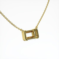 18K Yellow Gold Vedic Necklace Setting Image
