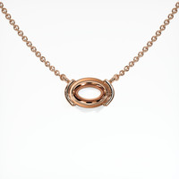 14K Rose Gold Vedic Necklace Setting Video