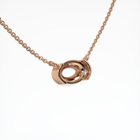 14K Rose Gold Vedic Necklace Setting Image