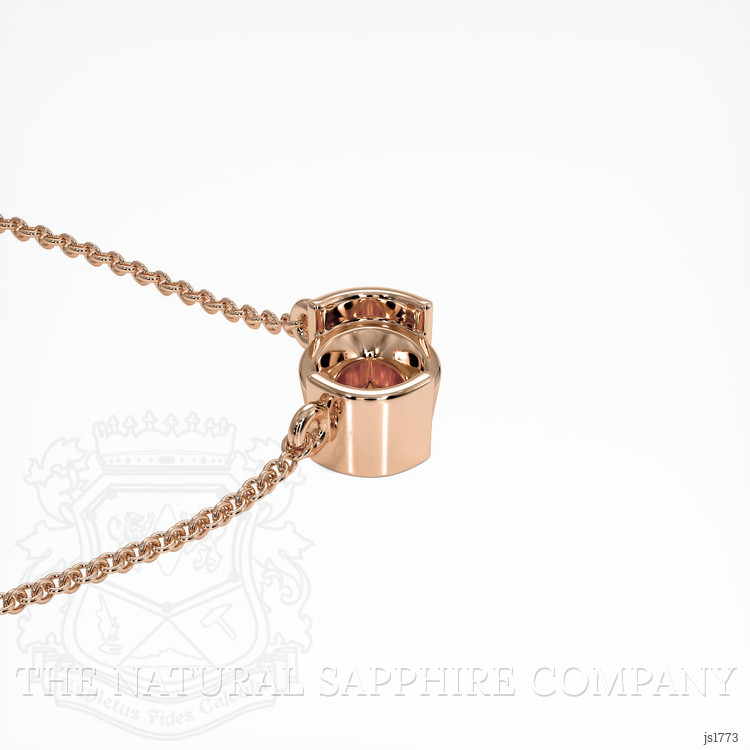 14K Rose Gold Vedic Necklace Setting