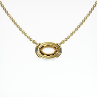 10K Yellow Gold Vedic Necklace Setting Video