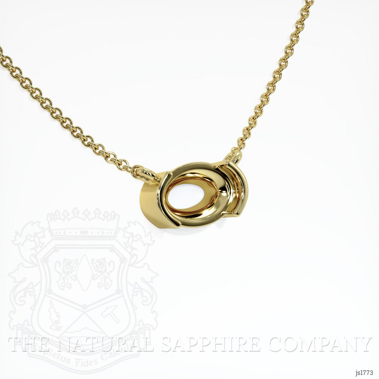 10K Yellow Gold Vedic Necklace Setting