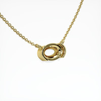 14K Yellow Gold Vedic Necklace Setting Image