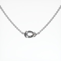 14K White Gold Vedic Necklace Setting Video