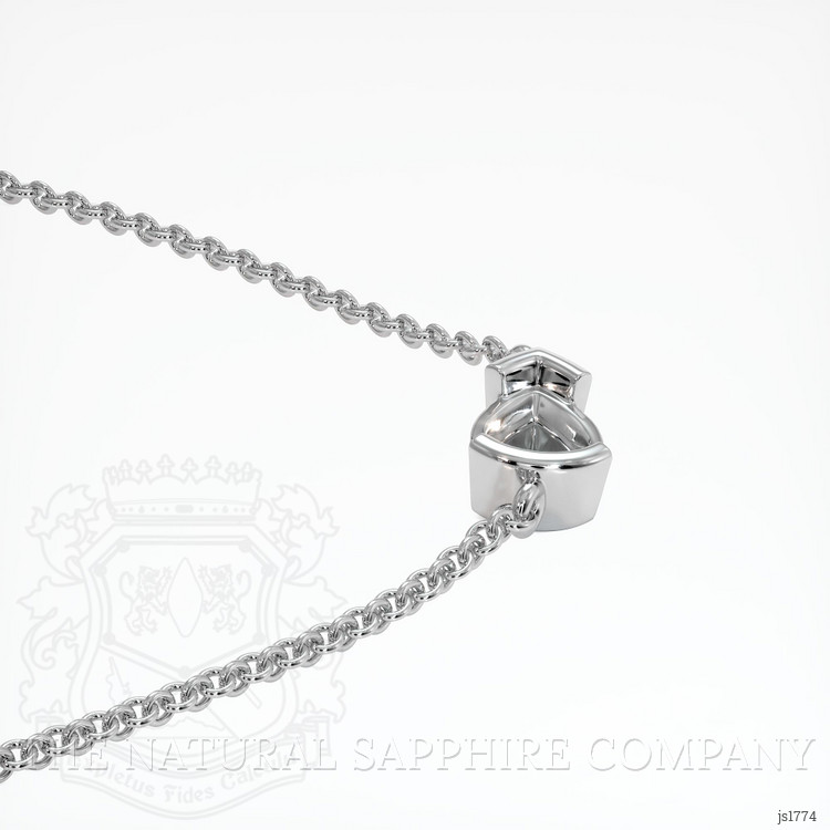 18K White Gold Vedic Necklace Setting