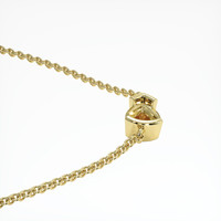 14K Yellow Gold Vedic Necklace Setting Image
