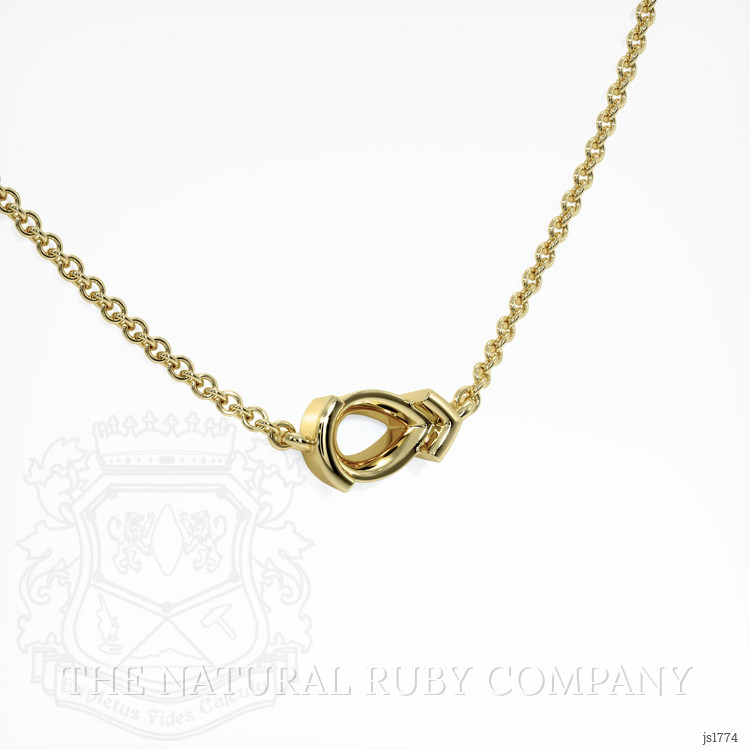 18K Yellow Gold Vedic Necklace Setting