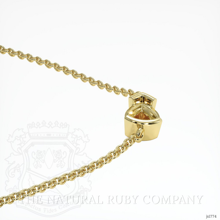 18K Yellow Gold Vedic Necklace Setting