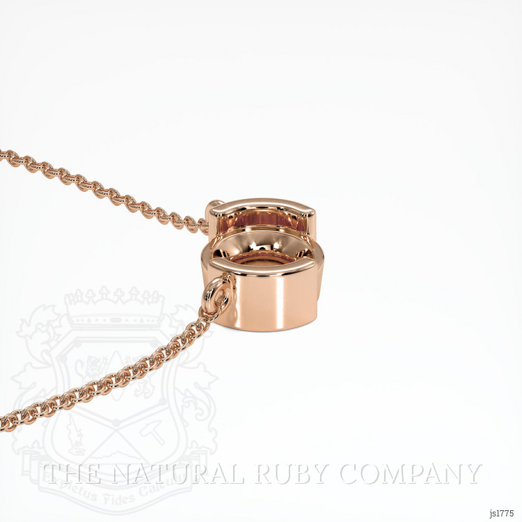14K Rose Gold Vedic Necklace Setting