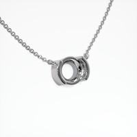 10K White Gold Vedic Necklace Setting Image