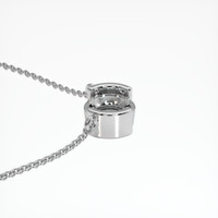 10K White Gold Vedic Necklace Setting Image