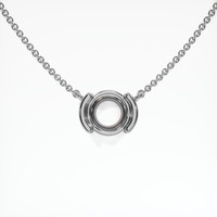 14K White Gold Vedic Necklace Setting Video