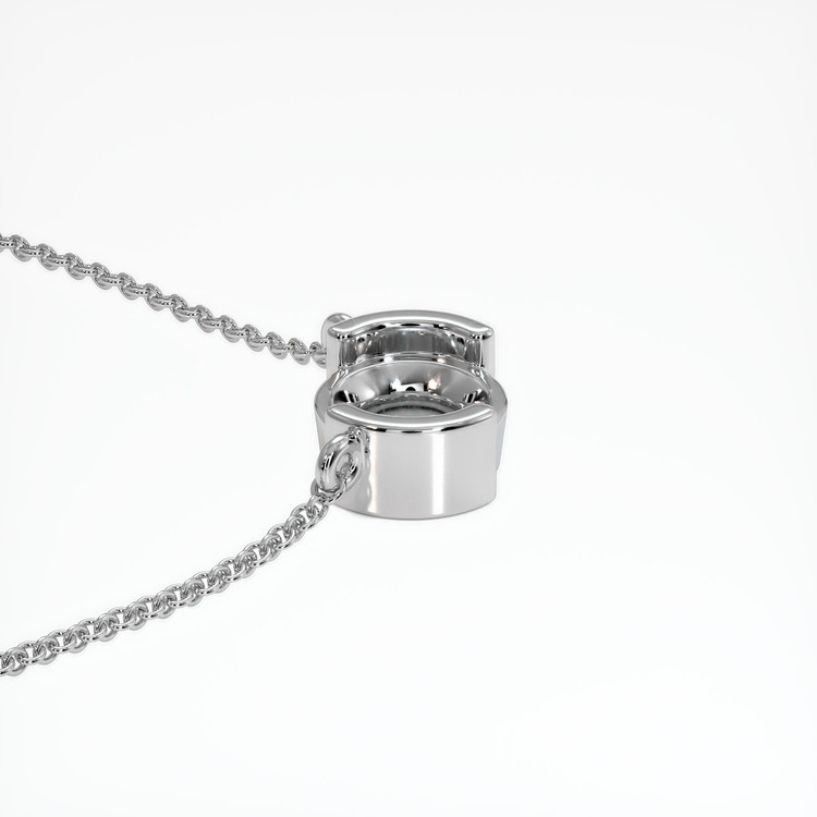 14K White Gold Vedic Necklace Setting