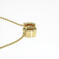 14K Yellow Gold Vedic Necklace Setting Image