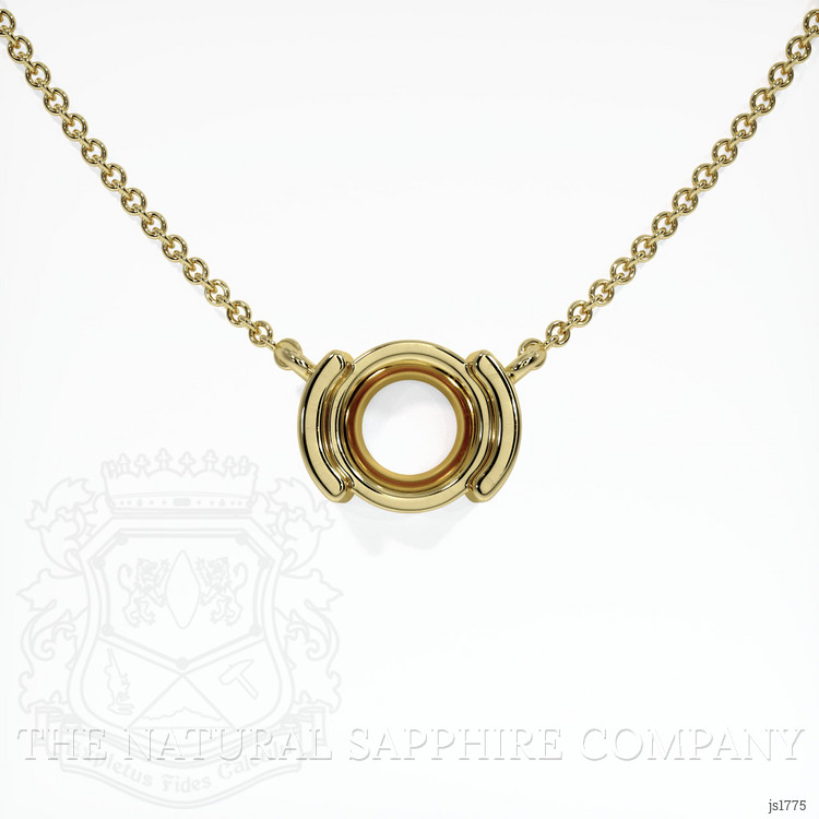 18K Yellow Gold Vedic Necklace Setting