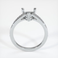10K White Gold Pave Ring Setting Image