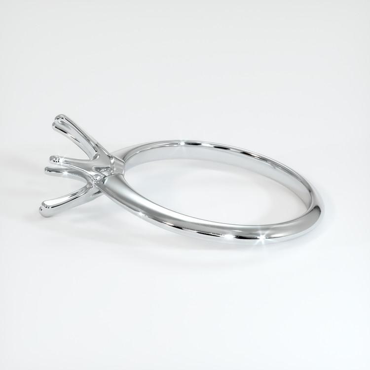 Silver Solitaire Ring Setting