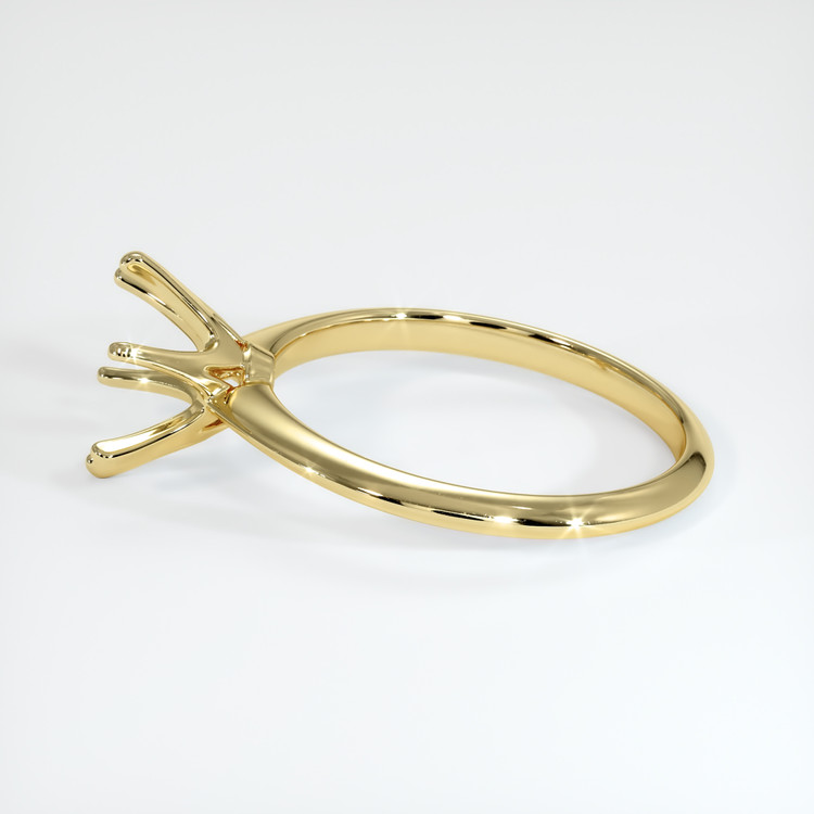 14K Yellow Gold Solitaire Ring Setting