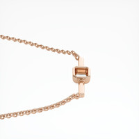 14K Rose Gold Vedic Necklace Setting Image