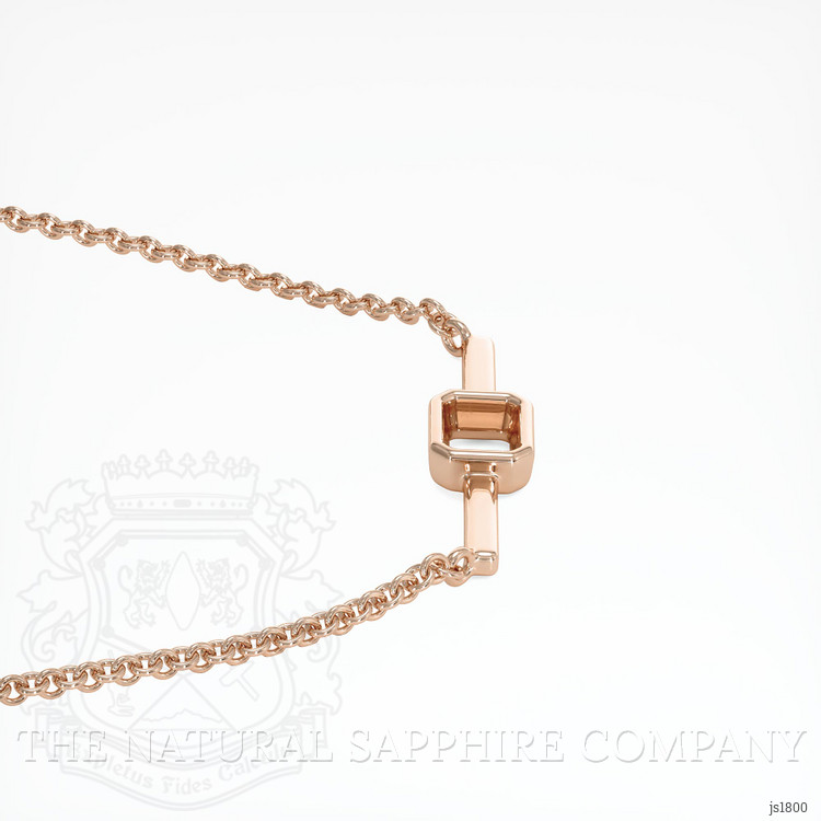 14K Rose Gold Vedic Necklace Setting