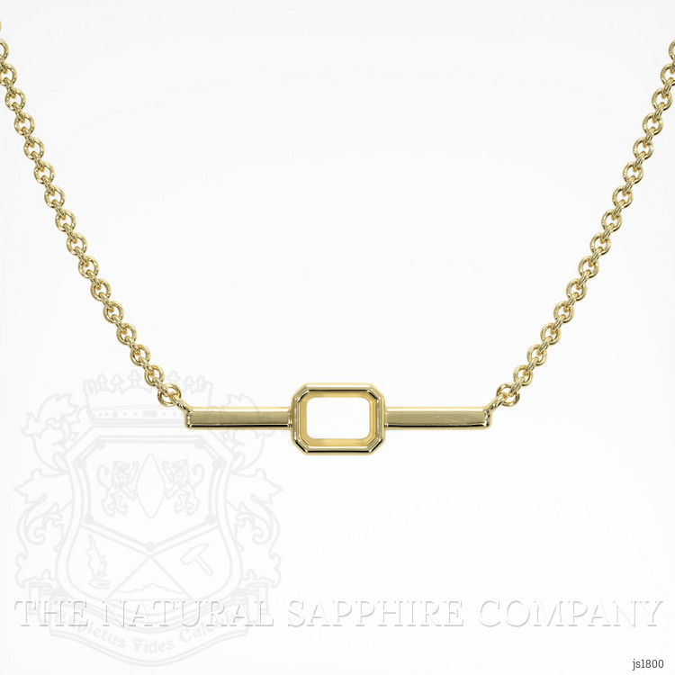 14K Yellow Gold Vedic Necklace Setting