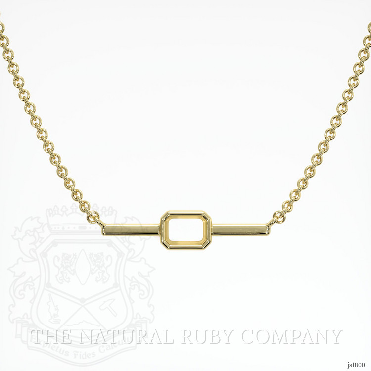 14K Yellow Gold Vedic Necklace Setting