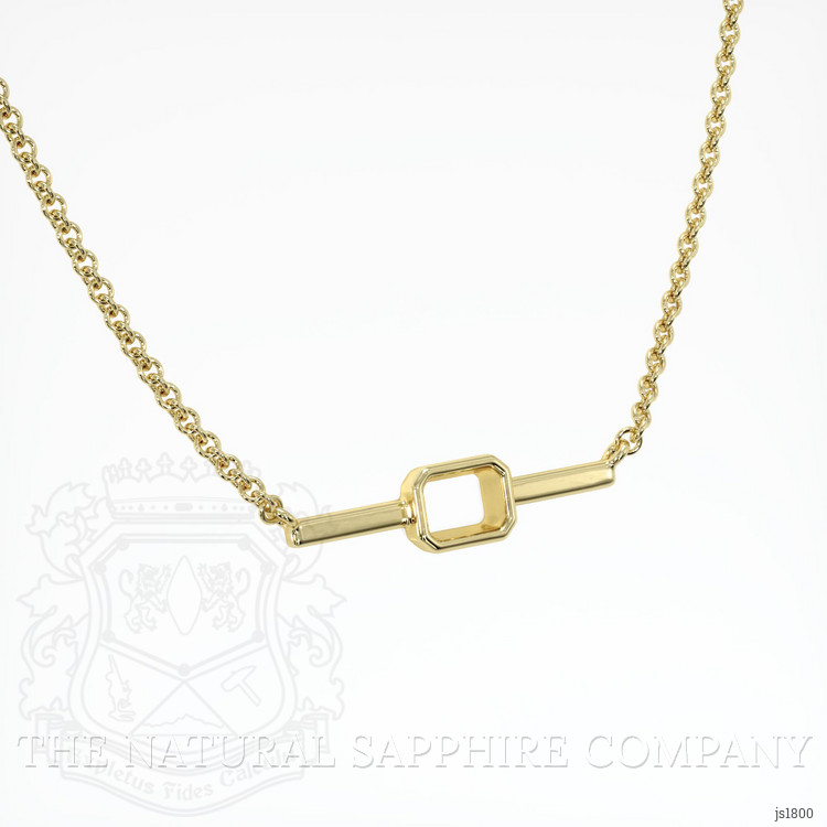 14K Yellow Gold Vedic Necklace Setting