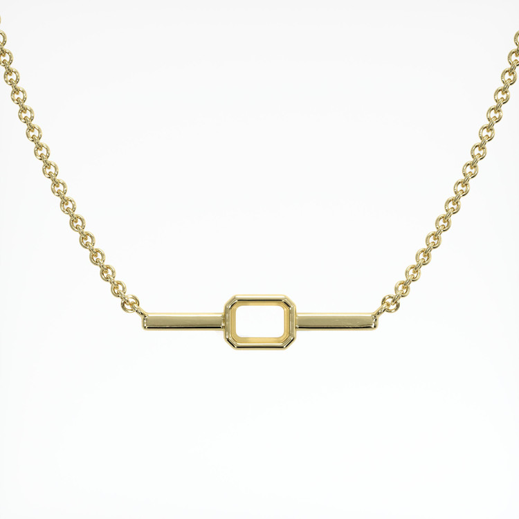 18K Yellow Gold Vedic Necklace Setting