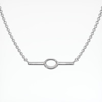 14K White Gold Vedic Necklace Setting Video