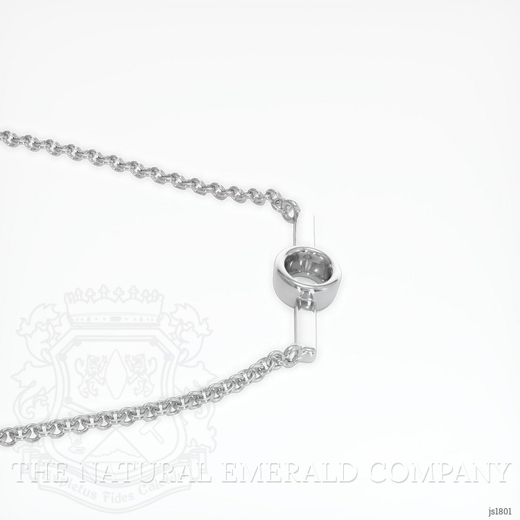 18K White Gold Vedic Necklace Setting