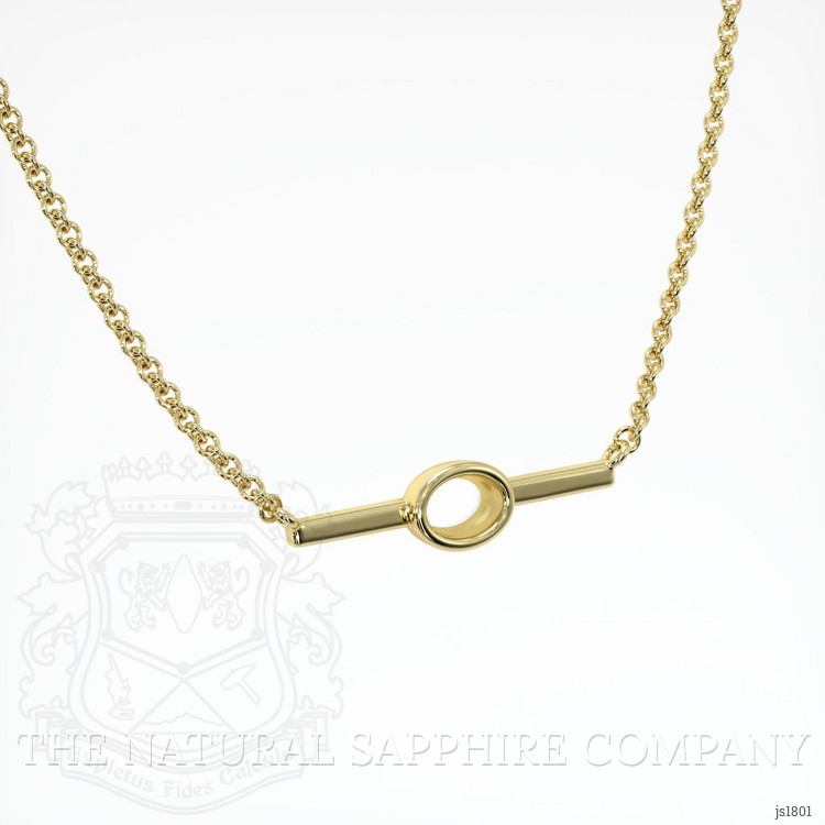 10K Yellow Gold Vedic Necklace Setting
