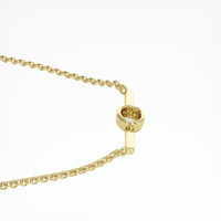 14K Yellow Gold Vedic Necklace Setting Image