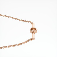 14K Rose Gold Vedic Necklace Setting Image
