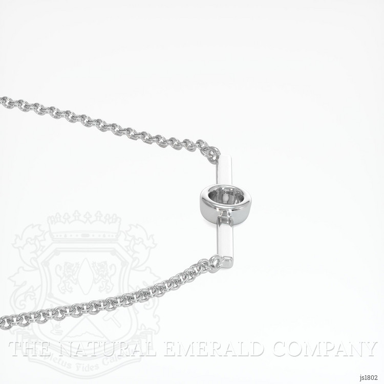 18K White Gold Vedic Necklace Setting