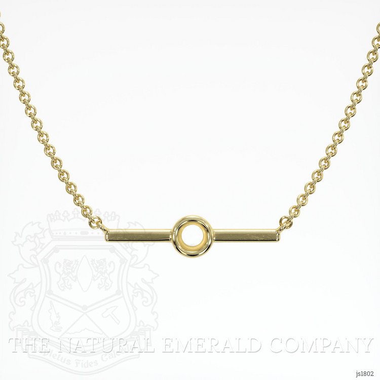 18K Yellow Gold Vedic Necklace Setting