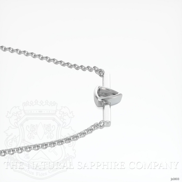 10K White Gold Vedic Necklace Setting