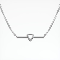 14K White Gold Vedic Necklace Setting Video